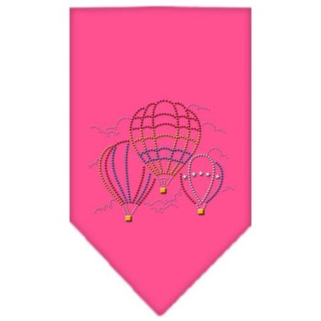 UNCONDITIONAL LOVE Hot Air Ballons Rhinestone Bandana Bright Pink Small UN814002